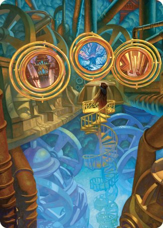 Extraplanar Lens Art Card [Commander Masters Art Series] | Total Play