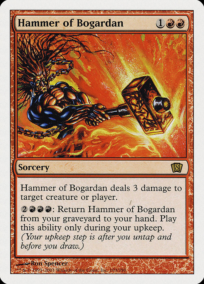 Hammer of Bogardan [Eighth Edition] | Total Play