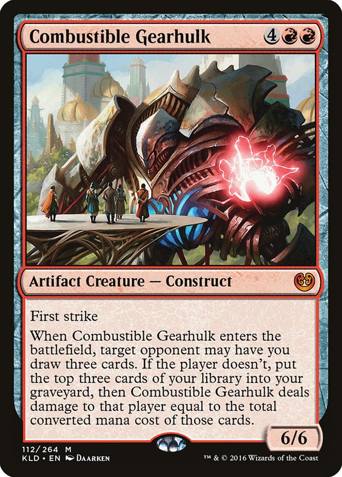 Combustible Gearhulk [Kaladesh] | Total Play