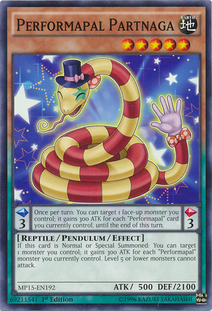 Performapal Partnaga [MP15-EN192] Common | Total Play