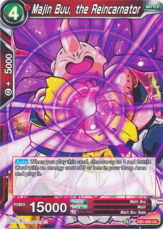 Majin Buu, the Reincarnator (DB1-005) [Dragon Brawl] | Total Play