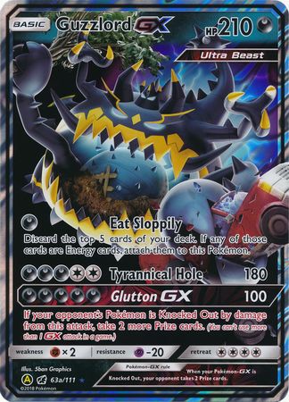 Guzzlord GX (63a/111) (Jumbo Card) [Sun & Moon: Crimson Invasion] | Total Play