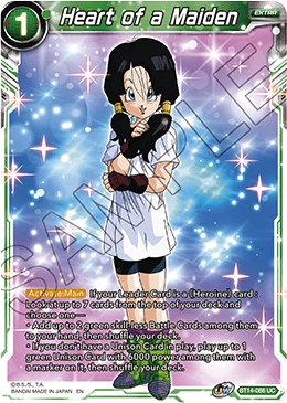 Heart of a Maiden (BT14-086) [Cross Spirits] | Total Play