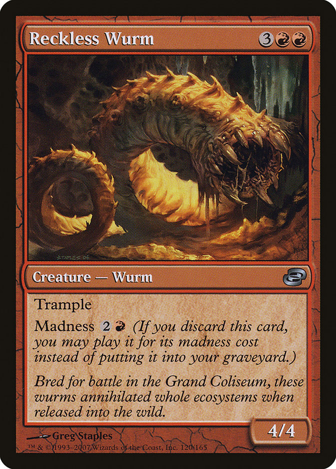 Reckless Wurm [Planar Chaos] | Total Play