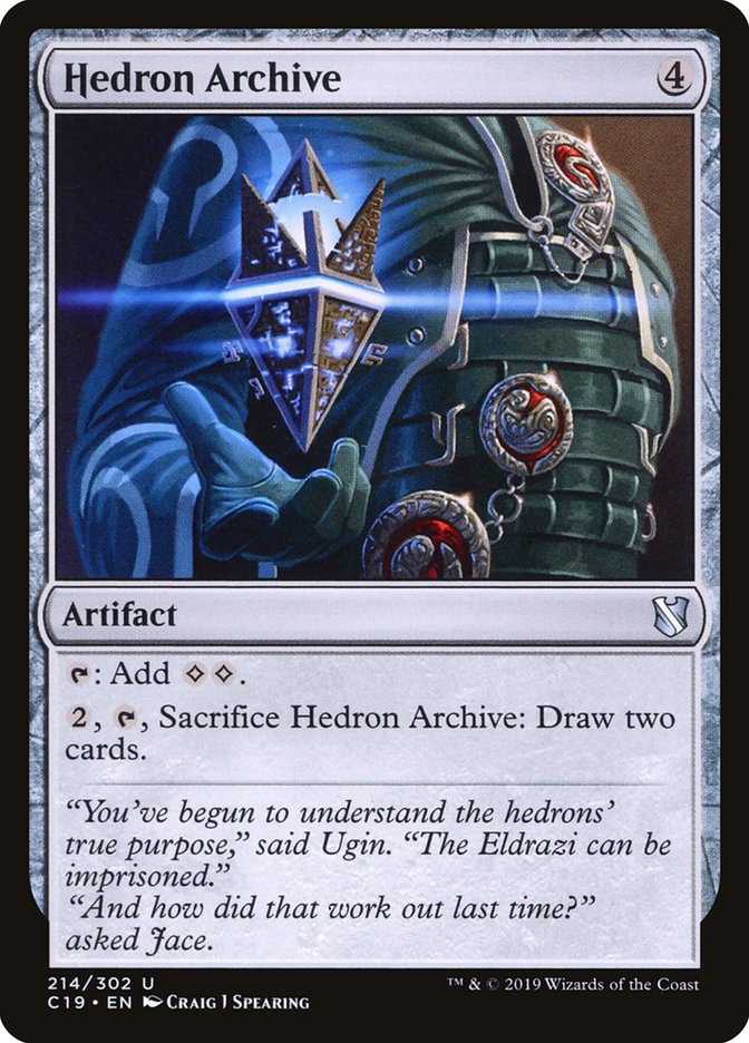 Hedron Archive [Commander 2019] | Total Play