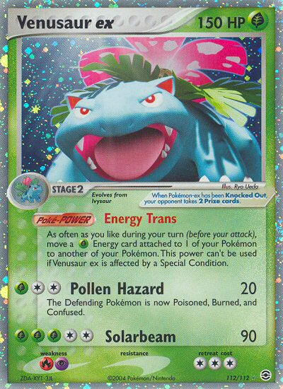 Venusaur ex (112/112) [EX: FireRed & LeafGreen] | Total Play
