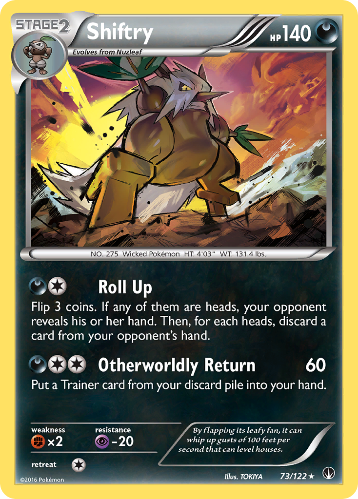Shiftry (73/122) [XY: BREAKpoint] | Total Play