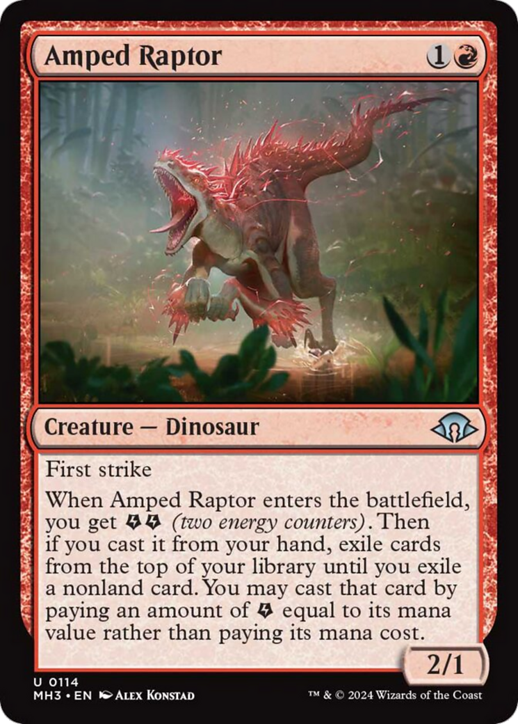 Amped Raptor [Modern Horizons 3] | Total Play