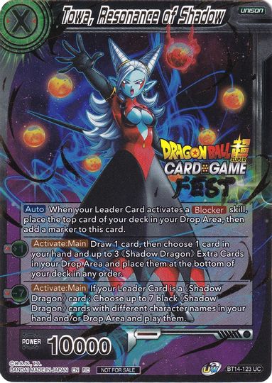 Towa, Resonance of Shadow (Card Game Fest 2022) (BT14-123) [Tournament Promotion Cards] | Total Play