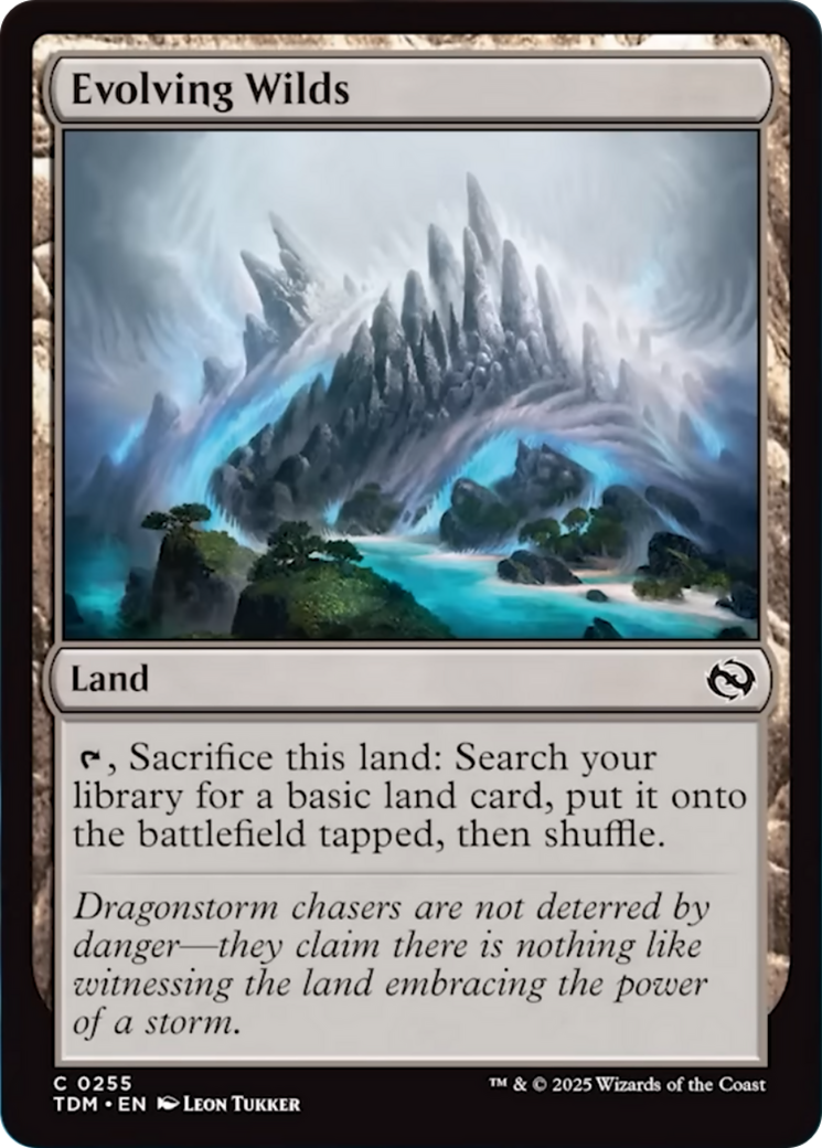 Evolving Wilds [Tarkir: Dragonstorm] | Total Play