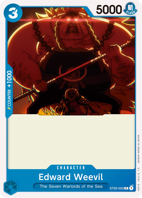 Edward Weevil [Starter Deck: The Seven Warlords of The Sea] | Total Play