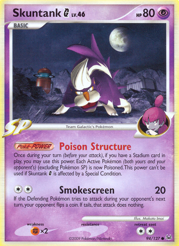 Skuntank G (94/127) [Platinum: Base Set] | Total Play