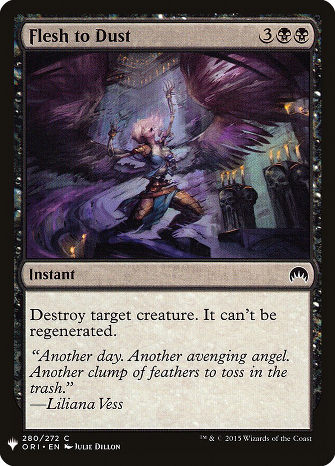 Flesh to Dust [Mystery Booster] | Total Play