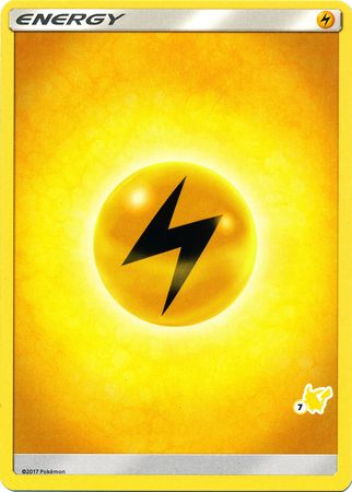 Lightning Energy (Pikachu Stamp #7) [Battle Academy 2020] | Total Play