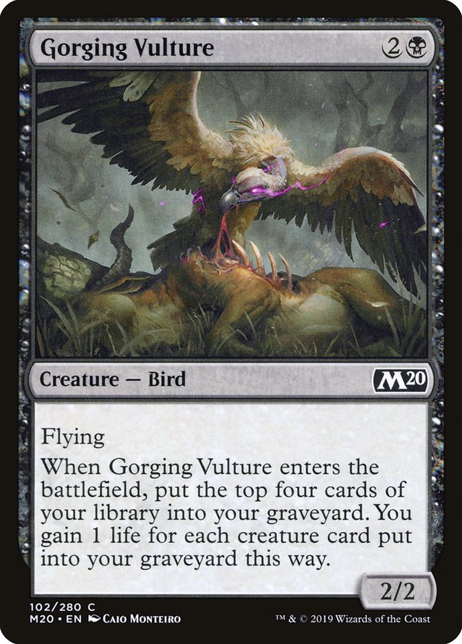 Gorging Vulture [Core Set 2020] | Total Play