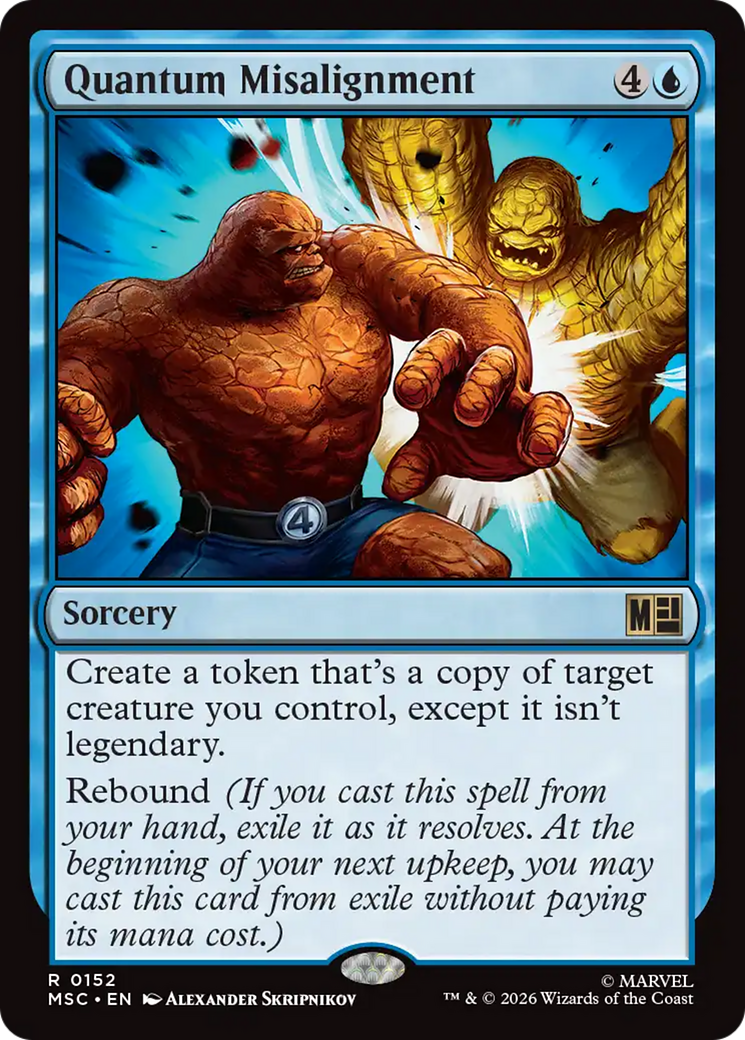 Quantum Misalignment (Surge Foil) [Marvel Super Heroes Commander] | Total Play