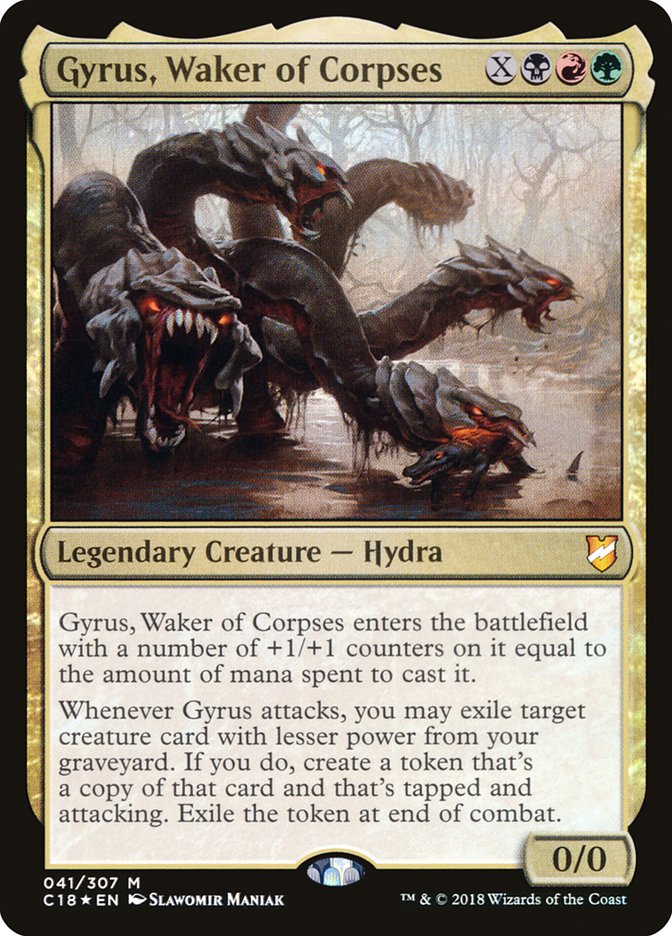 Gyrus, Waker of Corpses [Commander 2018] | Total Play