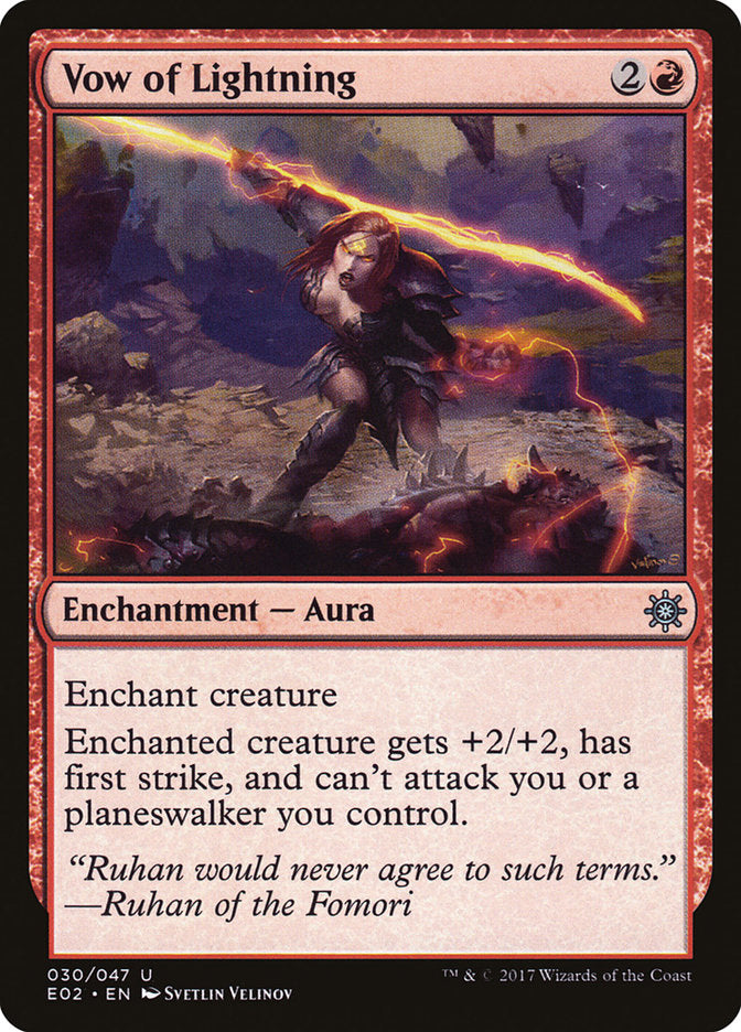 Vow of Lightning [Explorers of Ixalan] | Total Play