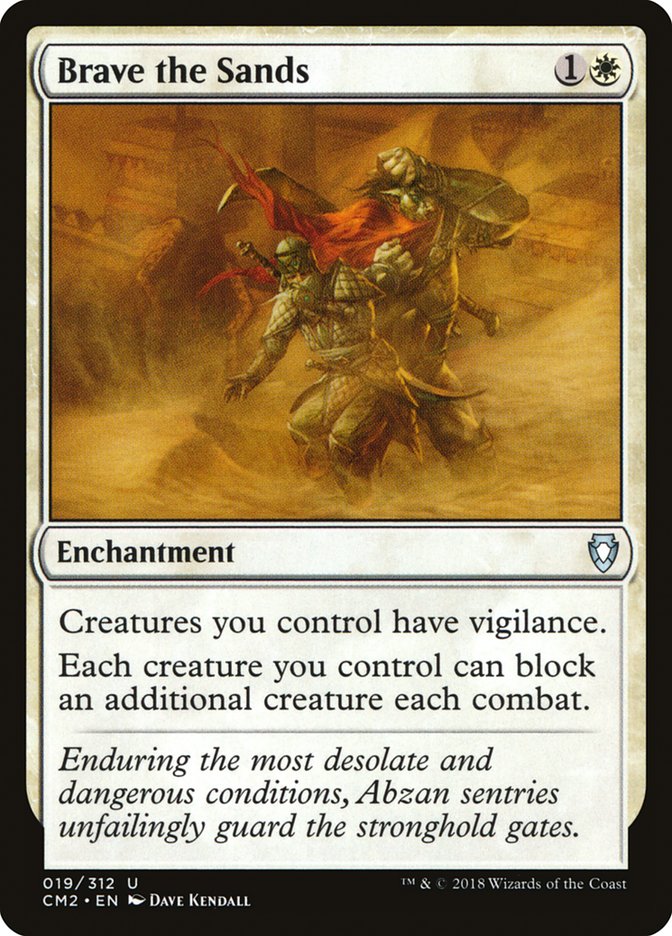 Brave the Sands [Commander Anthology Volume II] | Total Play