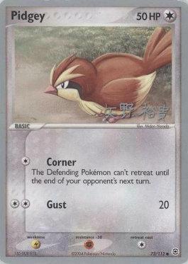 Pidgey (73/112) (B-L-S - Hiroki Yano) [World Championships 2006] | Total Play