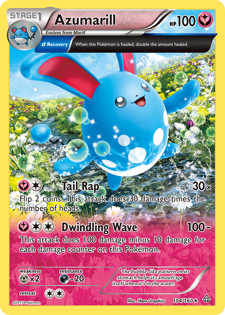 Azumarill (104/160) [XY: Primal Clash] | Total Play