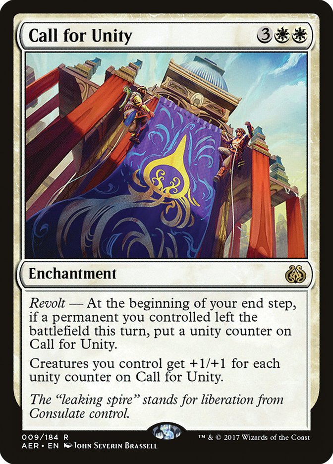 Call for Unity [Aether Revolt] | Total Play