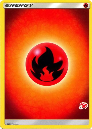 Fire Energy (Charizard Stamp #3) [Battle Academy 2020] | Total Play