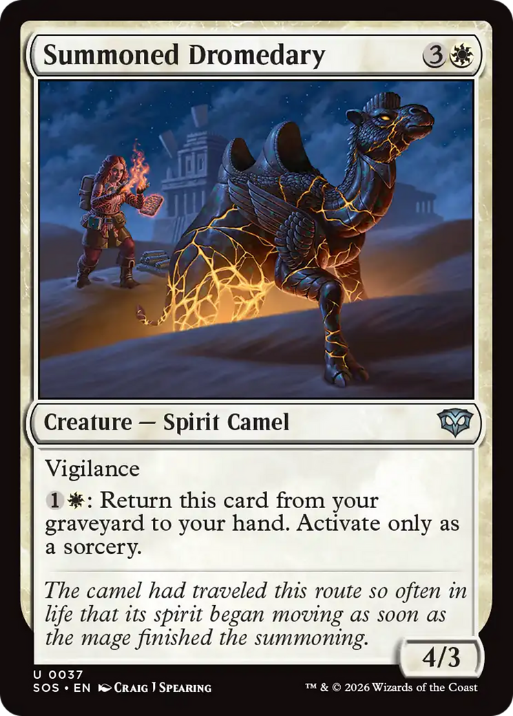 Summoned Dromedary [Secrets of Strixhaven] | Total Play