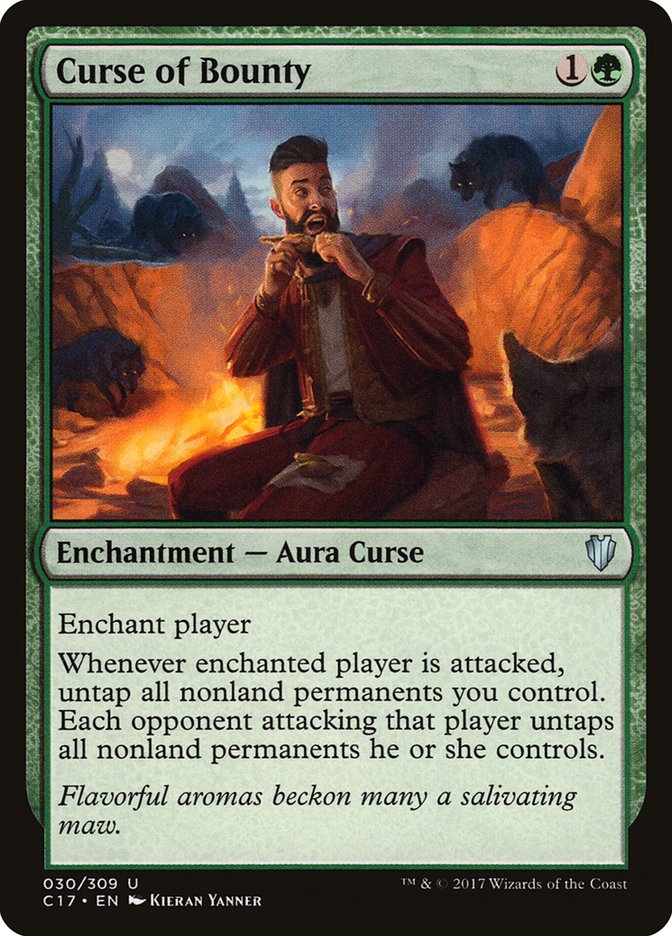Curse of Bounty [Commander 2017] | Total Play