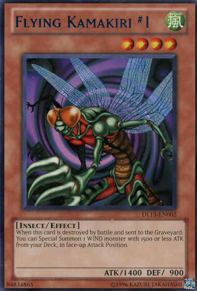 Flying Kamakiri 1 (Blue) [DL13-EN003] Rare | Total Play