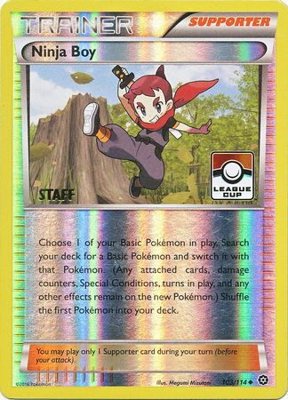 Ninja Boy (103/114) (League Promo Staff) [XY: Steam Siege] | Total Play