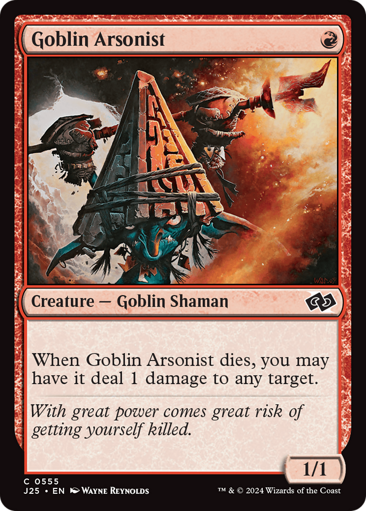 Goblin Arsonist [Foundations Jumpstart] | Total Play