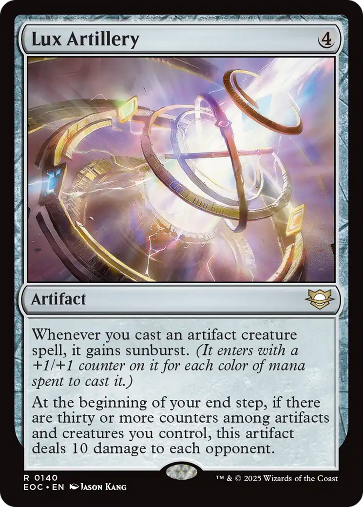 Lux Artillery [Edge of Eternities Commander] | Total Play