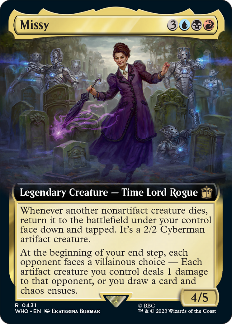 Missy (Extended Art) [Doctor Who] | Total Play