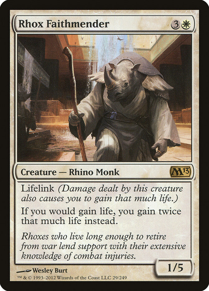 Rhox Faithmender [Magic 2013] | Total Play