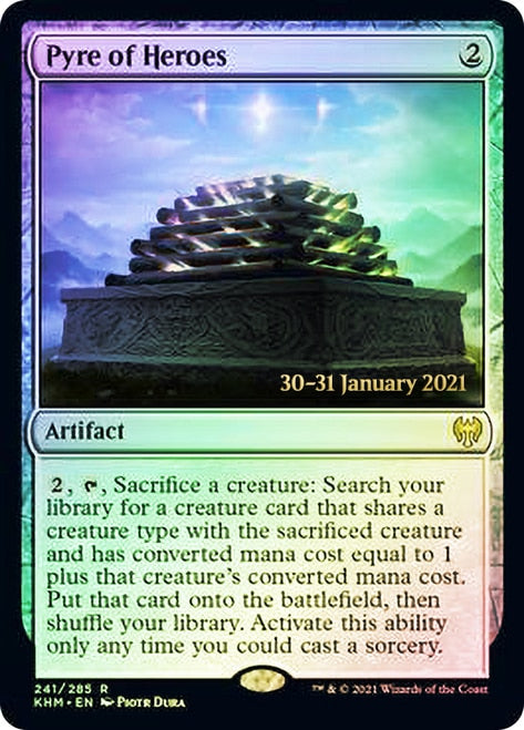 Pyre of Heroes [Kaldheim Prerelease Promos] | Total Play