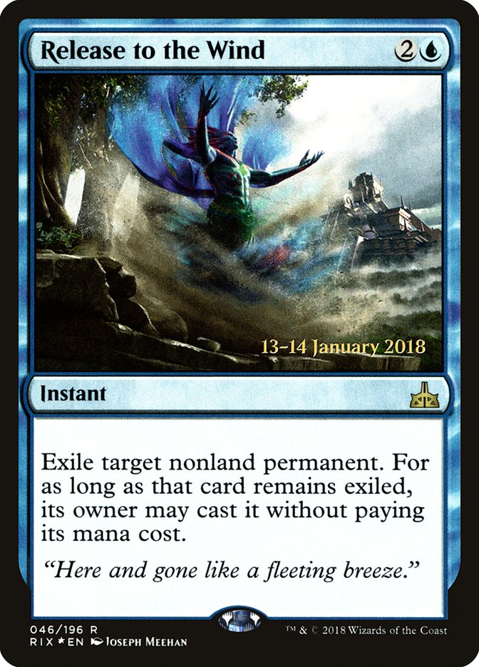 Release to the Wind [Rivals of Ixalan Prerelease Promos] | Total Play