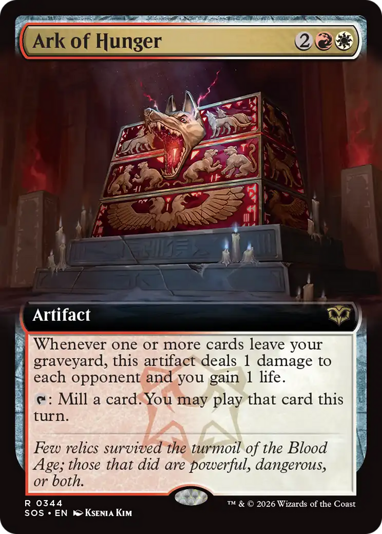 Ark of Hunger (Extended Art) [Secrets of Strixhaven] | Total Play