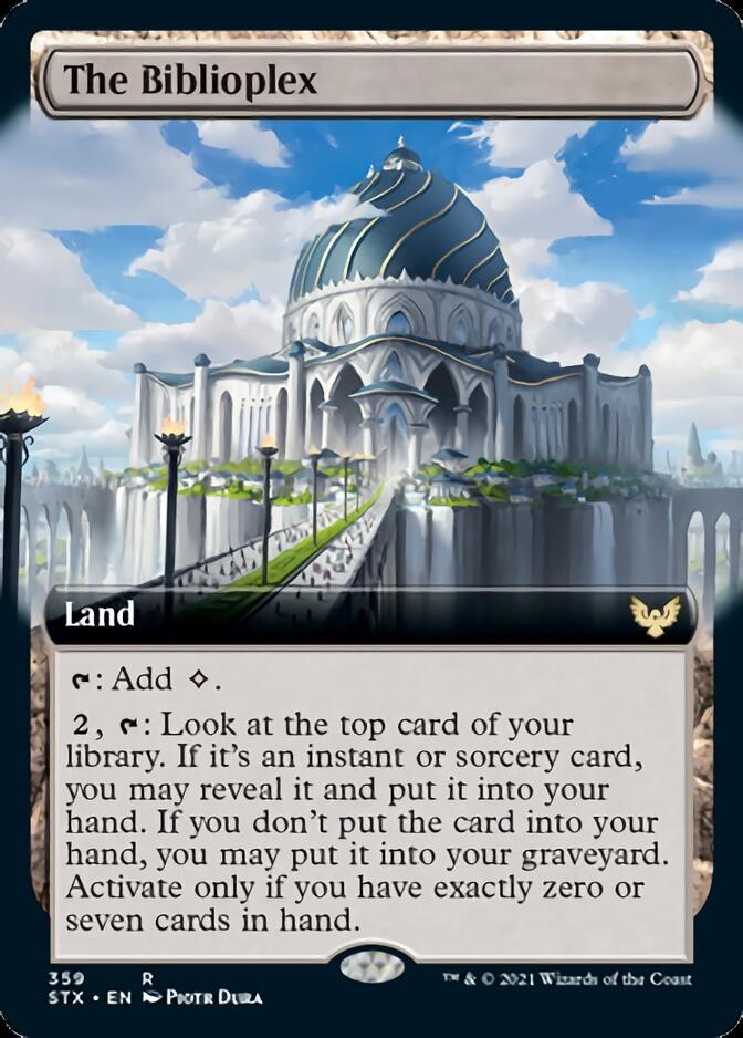 The Biblioplex (Extended Art) [Strixhaven: School of Mages] | Total Play