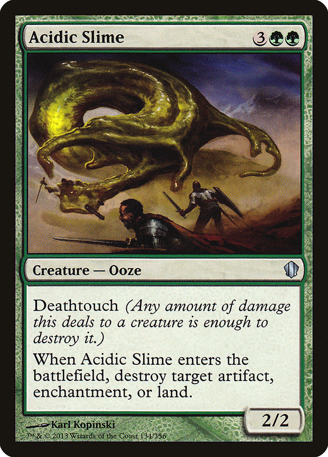 Acidic Slime [Commander 2013] | Total Play