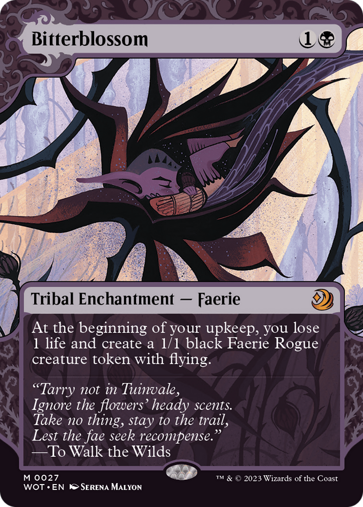 Bitterblossom [Wilds of Eldraine: Enchanting Tales] | Total Play