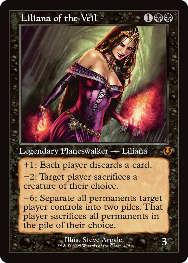 Liliana of the Veil (Retro Frame) [Innistrad Remastered] | Total Play