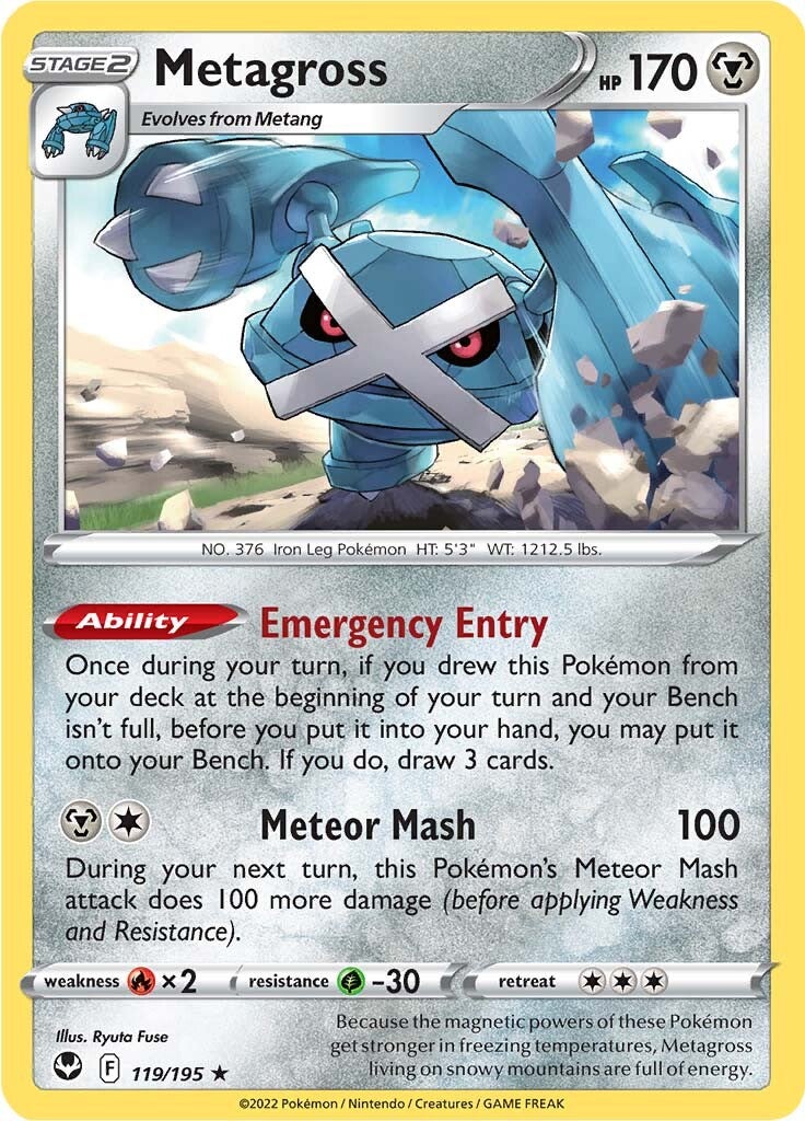 Metagross (119/195) [Sword & Shield: Silver Tempest] | Total Play