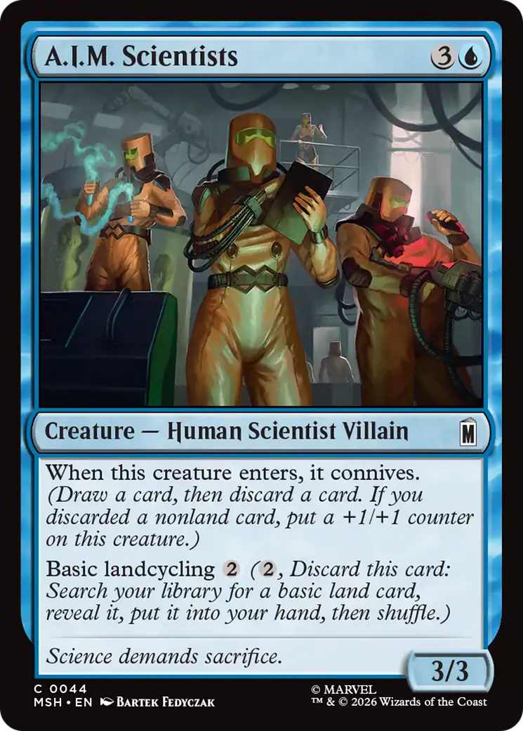 A.I.M. Scientists [Marvel Super Heroes] | Total Play