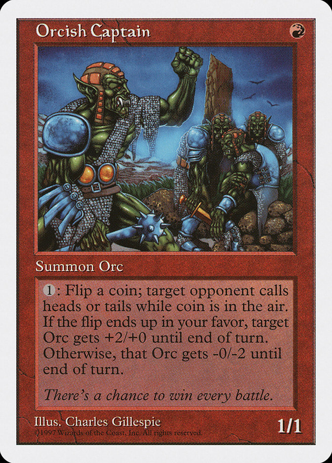 Orcish Captain [Fifth Edition] | Total Play