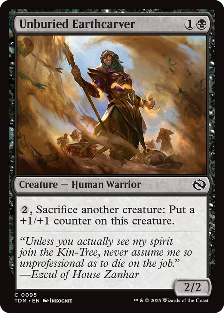 Unburied Earthcarver [Tarkir: Dragonstorm] | Total Play