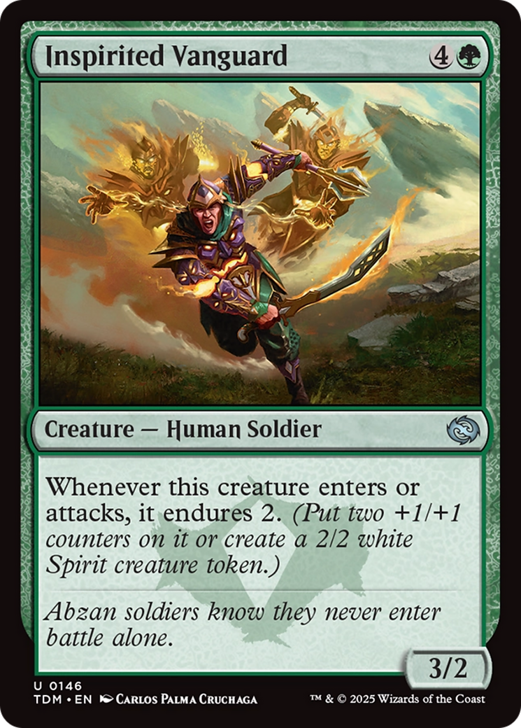 Inspirited Vanguard [Tarkir: Dragonstorm] | Total Play