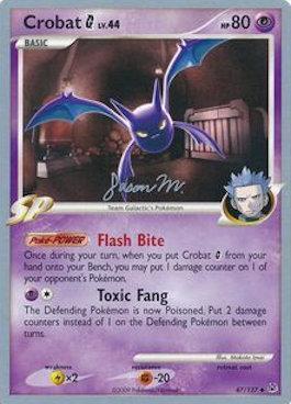 Crobat G LV.44 (47/127) (Queengar - Jason Martinez) [World Championships 2009] | Total Play