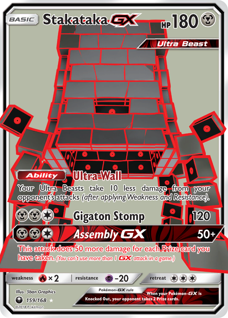 Stakataka GX (159/168) [Sun & Moon: Celestial Storm] | Total Play