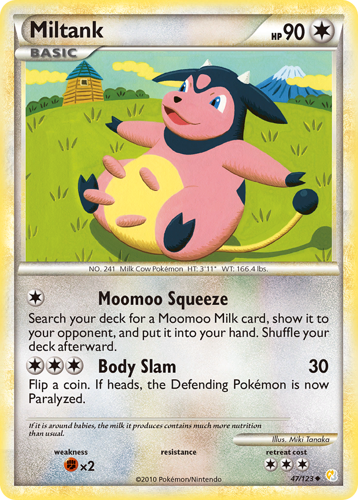 Miltank (47/123) [HeartGold & SoulSilver: Base Set] | Total Play